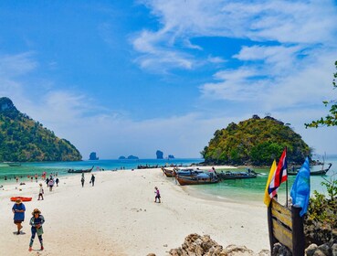 Krabin 5 saaren päiväretki snorklaamalla sisältää lounaan