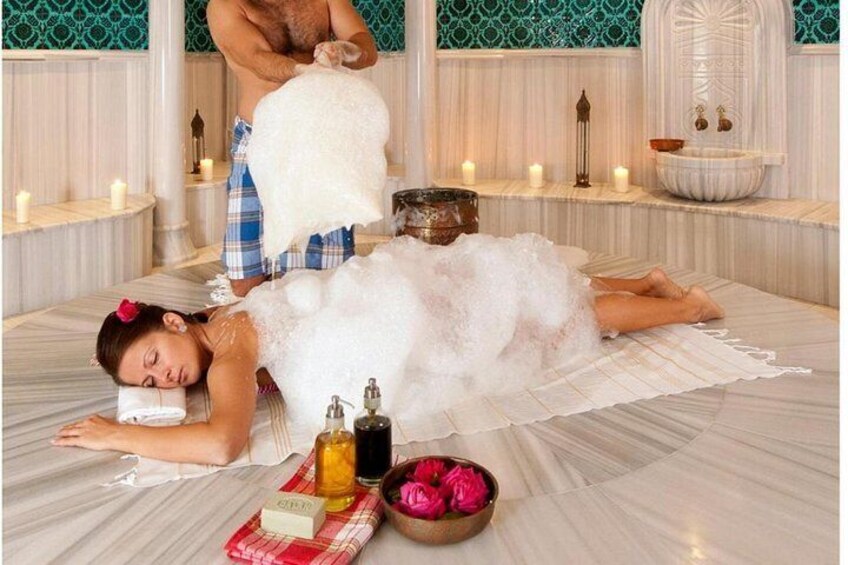 Turkish Bath - 20 min Oil Massage from Antalya