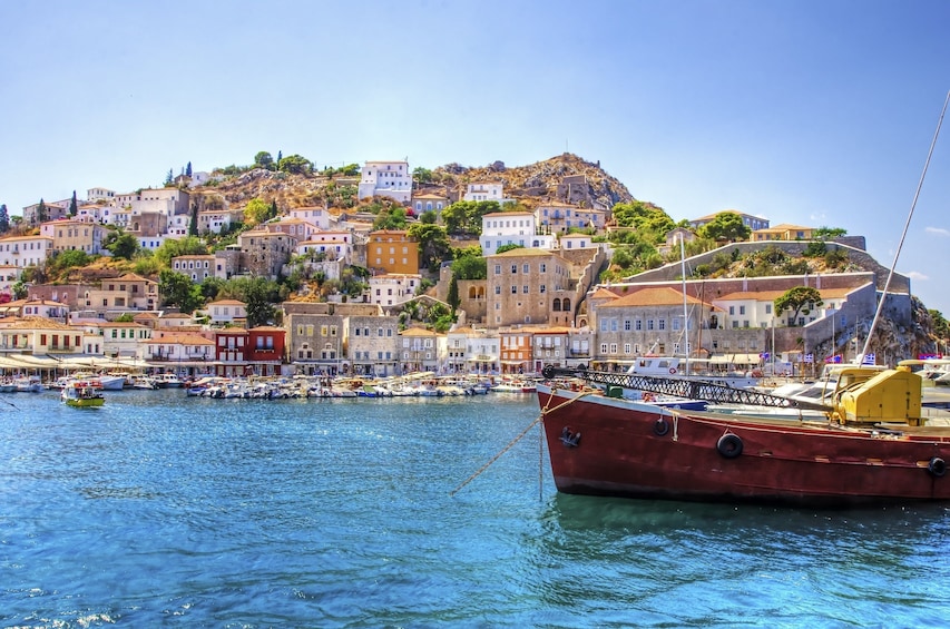 Hydra Island in Greece