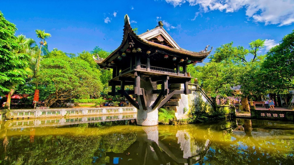 One Pillar Pagoda in Hanoi 