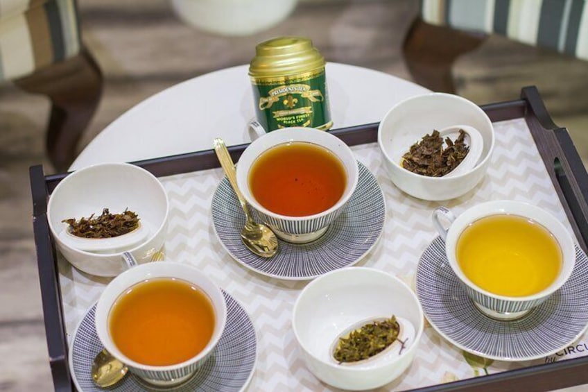 Tea Tasting Session at India's oldest tea boutique : Sancha Tea Boutique