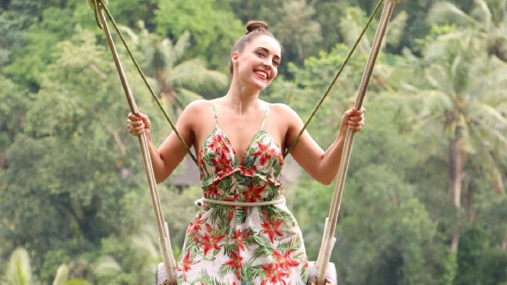 Bali Ubud Swing and Rafting Day Tour