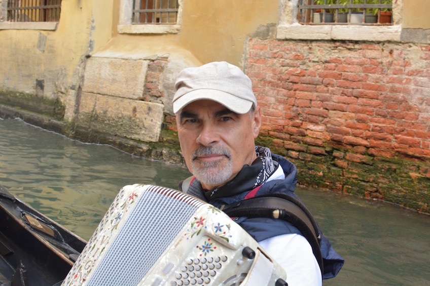 Venice: Gondola Serenade on Grand Canal with Carnival Mask