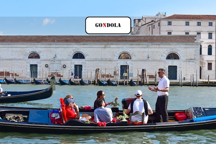 Venice: Gondola Serenade on Grand Canal