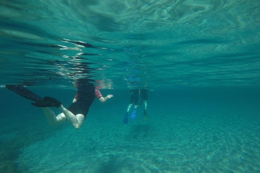 Snorkeling and swimming tour to the Poseidon's temple at Sounio cape