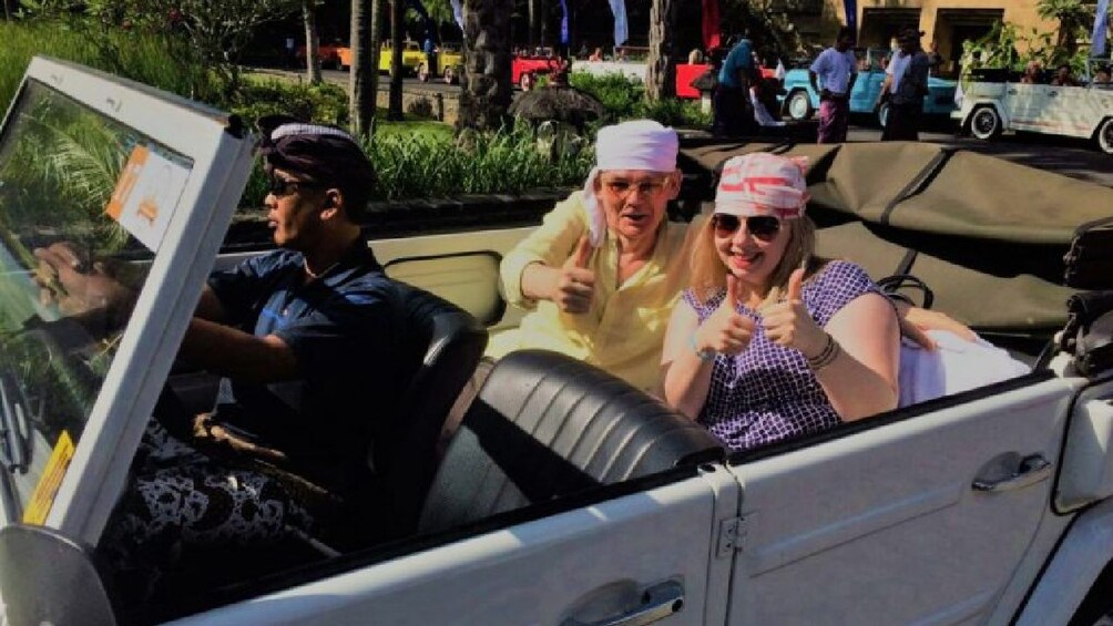Bali Ubud Swing & Waterfall Tour with VW Cabriolet