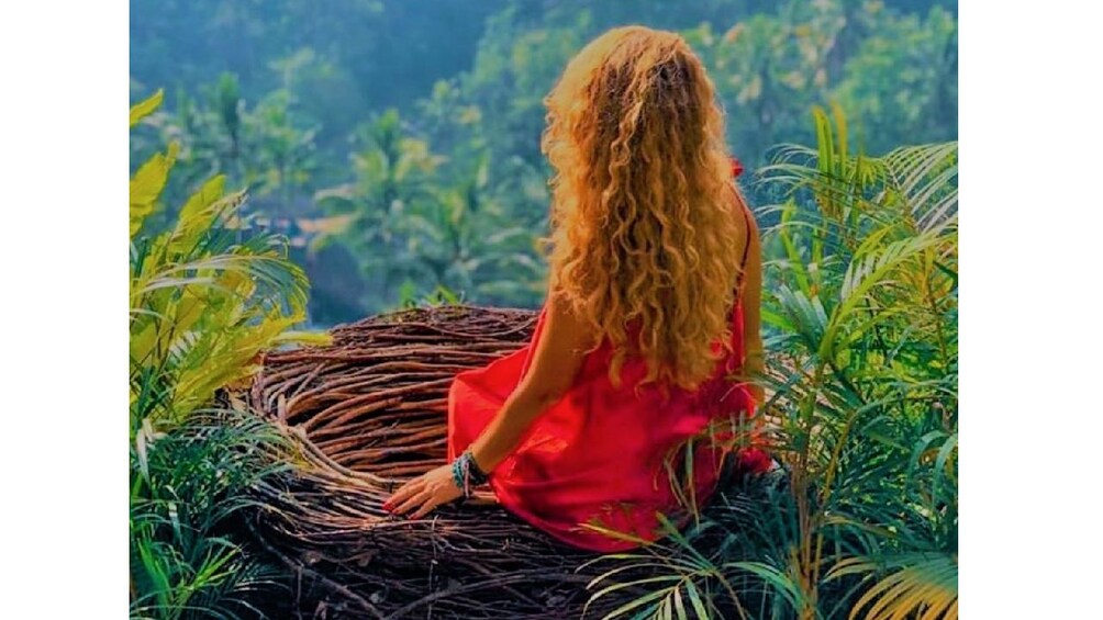 Bali Ubud Swing & Waterfall Tour with VW Cabriolet