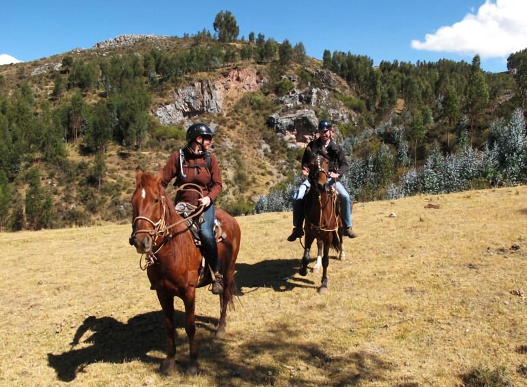 Horseback Riding in Sacsayhuaman