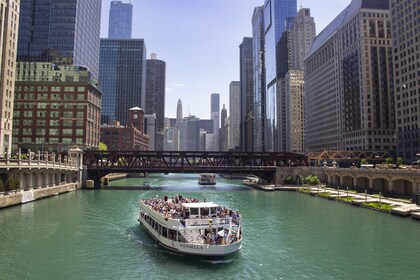 Visite de l’architecture de la rivière Chicago de 90 minutes de Wendella