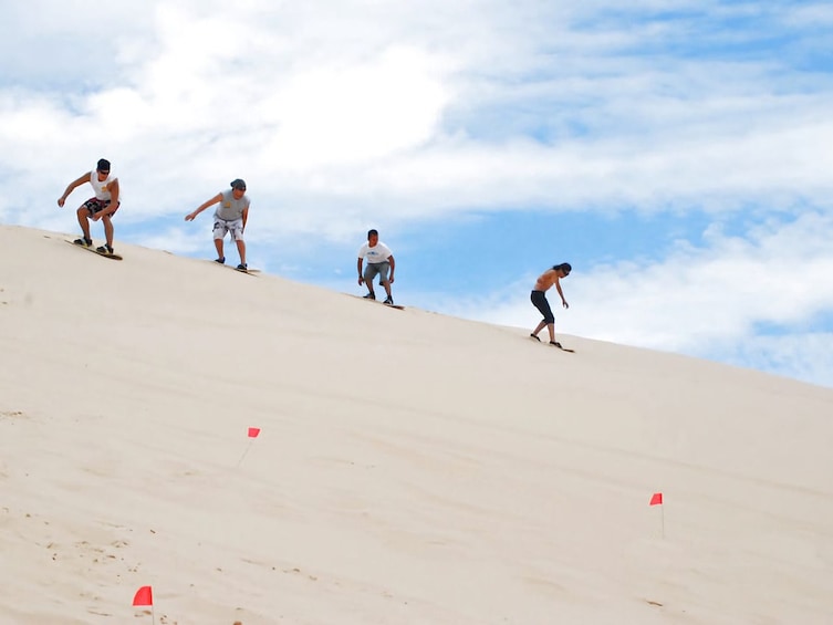 Sandboarding in Salaverry Trujillo