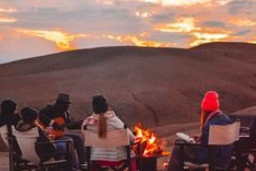 Marrakech: Sunset Dinner in the Agafay Desert