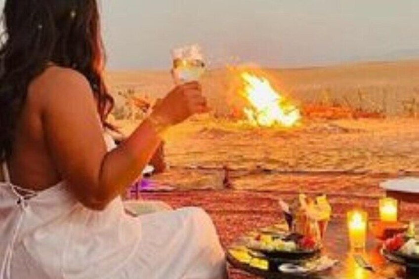 Marrakech: Sunset Dinner in the Agafay Desert