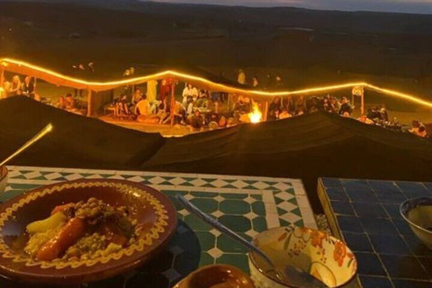 Marrakech: Sunset Dinner in the Agafay Desert