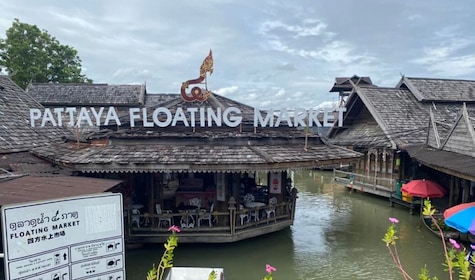Pattaya flytande marknad turist