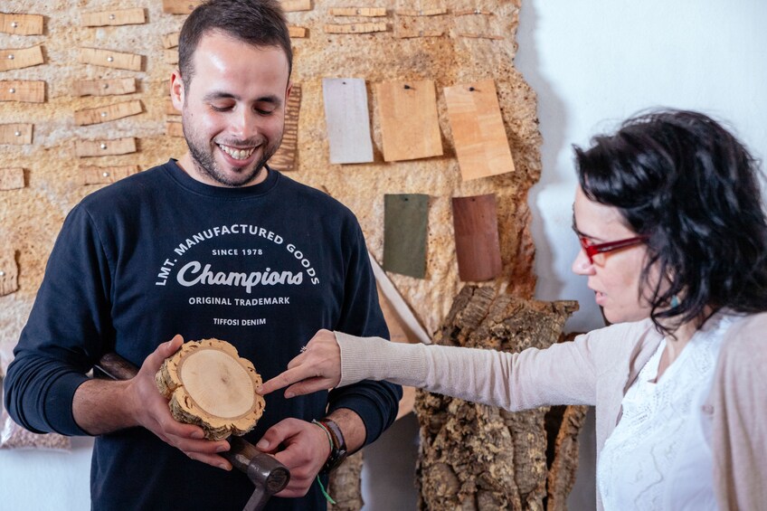 Show item 5 of 9. Family-run cork factory in Evora