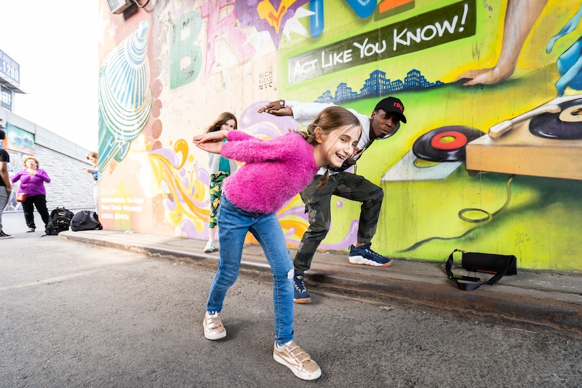 Hip Hop dance class with NYC street & subway dancers