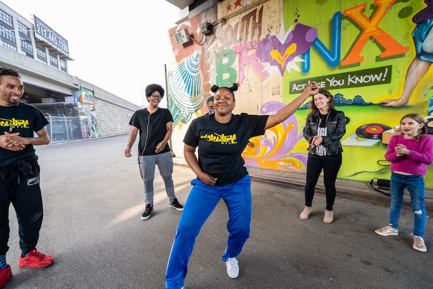 Hip Hop dance class with NYC street & subway dancers