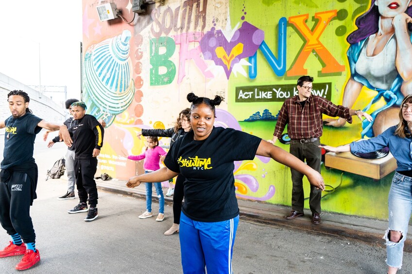 Hip Hop dance class with NYC street & subway dancers