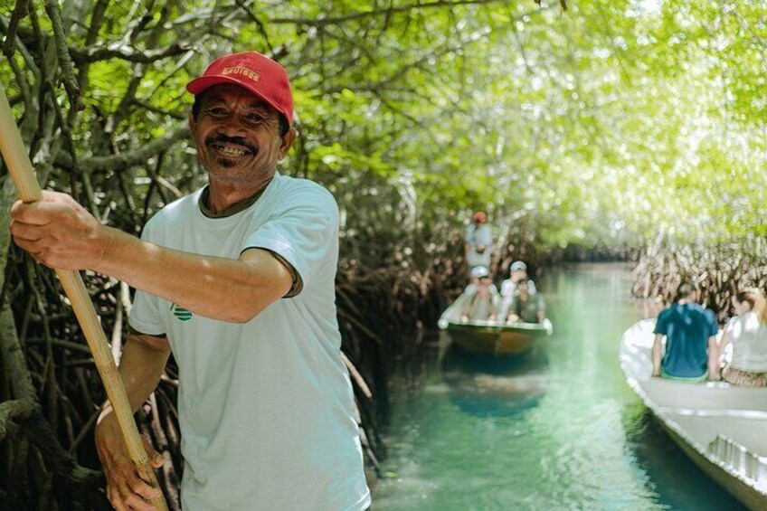 Canoeing in Mangrove Forest Nusa Lembongan