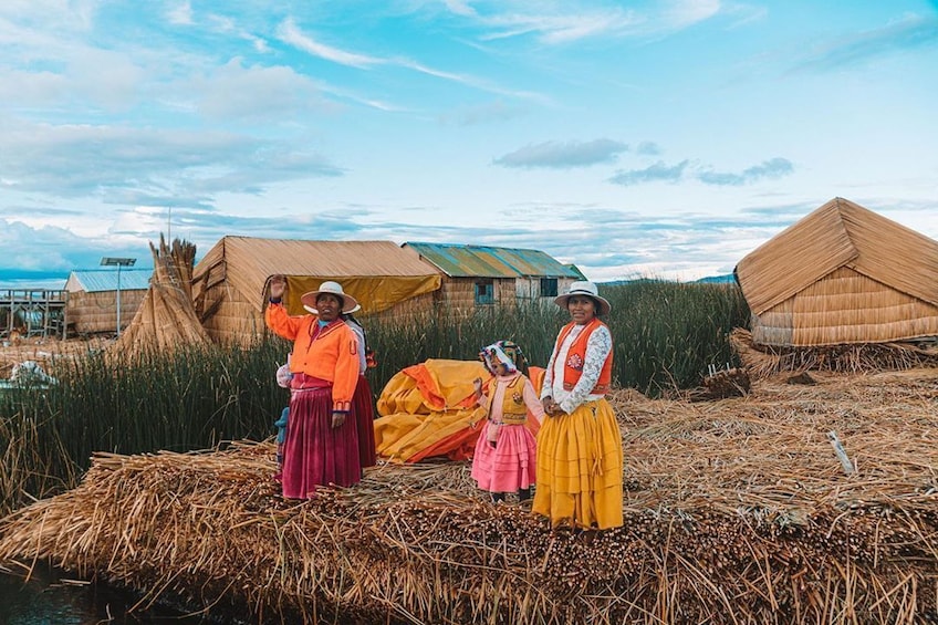 Uros and Taquile Island Full Day Tour from Puno