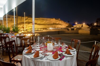 Dinner at the Huaca Pucllana Restaurant