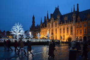 The Magic of Bruges at Night Private Tour