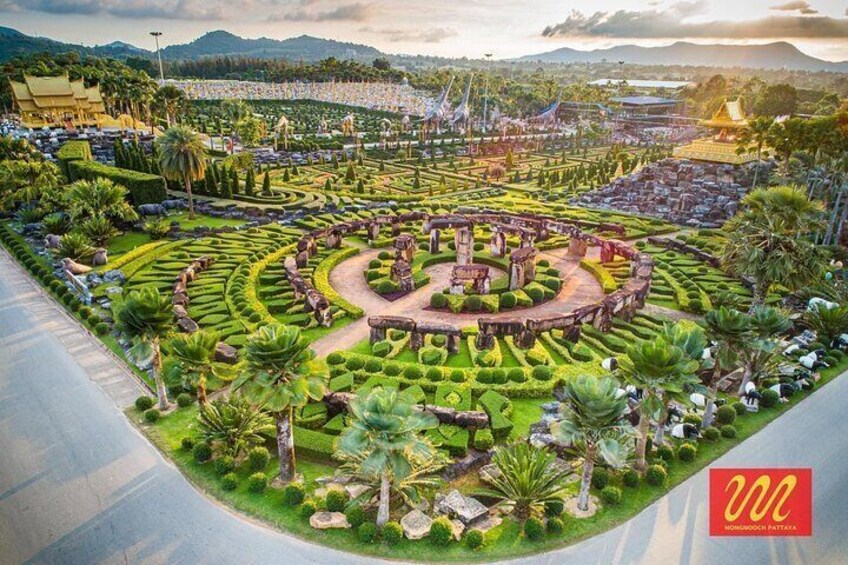 Nong Nooch Tropical Garden Ticket in Pattaya