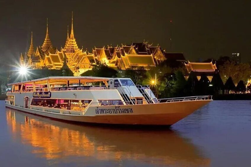 Bangkok: 2-Hour Dinner Cruise on the Chao Phraya Princess