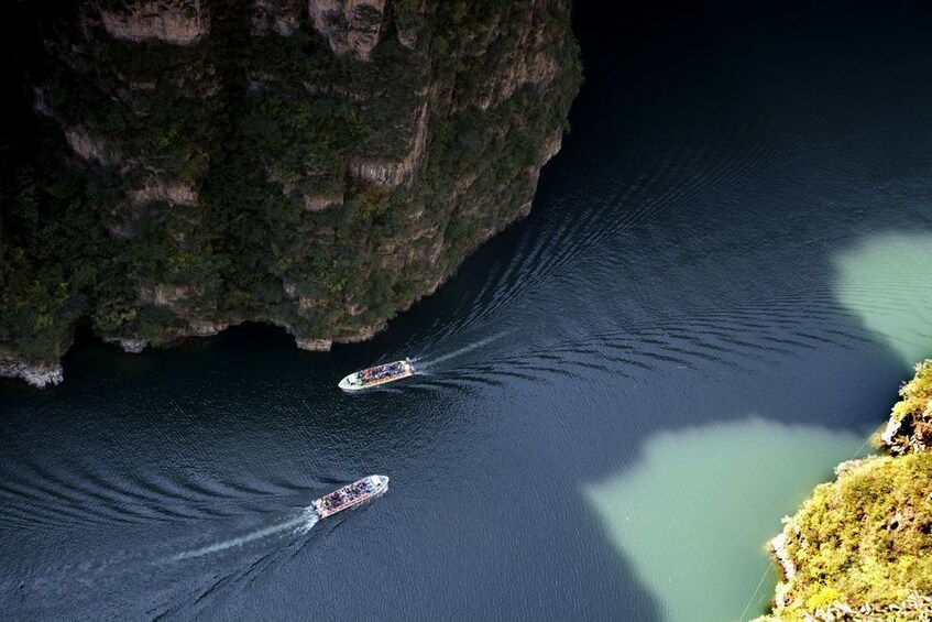 Longqing Gorge Cruise and Guyaju Caves Private Tour