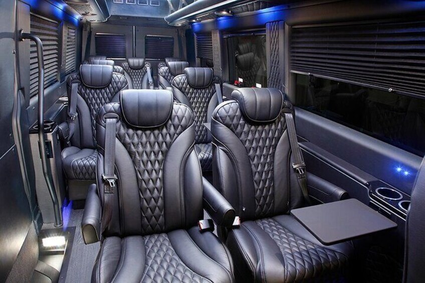 Sprinter Van Interior 13 Pax