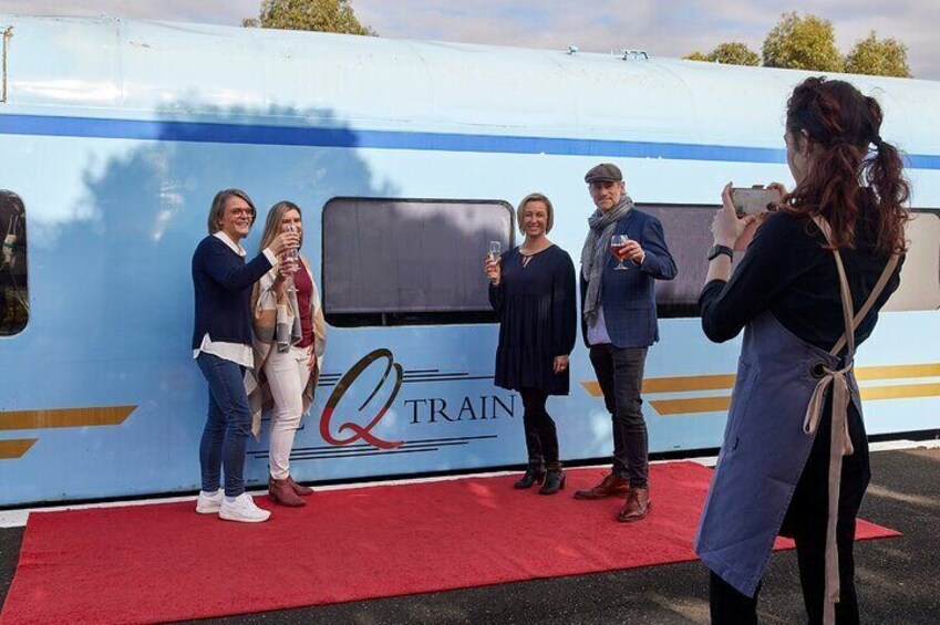 The Q Train - Red Carpet Photo Opportunity