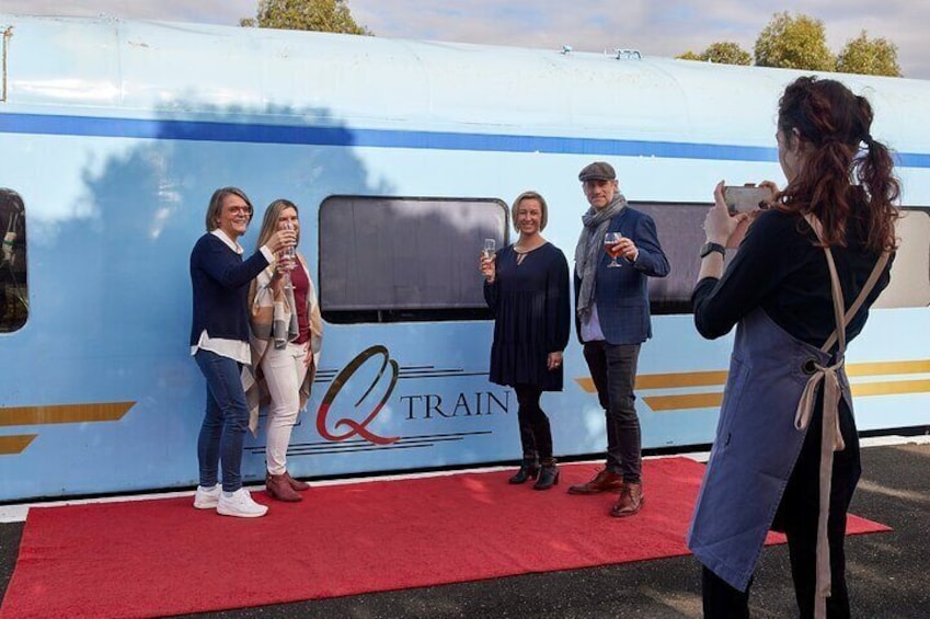 The Q Train - Red Carpet Photo Opportunity