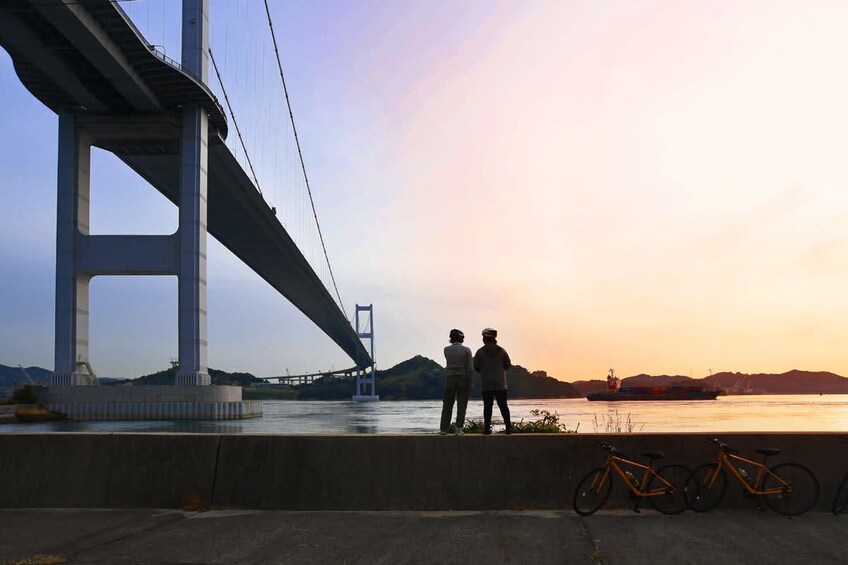 Show item 1 of 5. Shimanami Kaido Cycling and Driving Tour in Ehime Prefecture