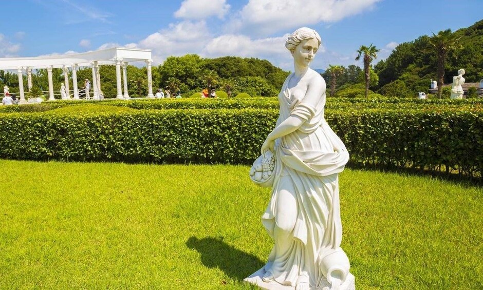 Show item 2 of 5. Statue on Geojedo Island in Geoje, South Korea