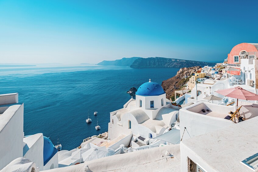 Private Half-Day Sightseeing Ride in Santorini