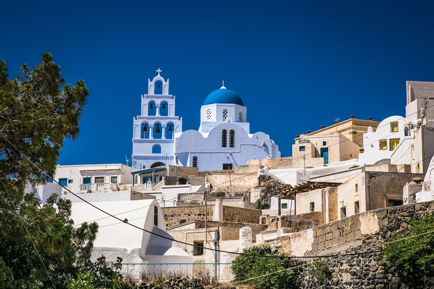 Private Half-Day Sightseeing Ride in Santorini