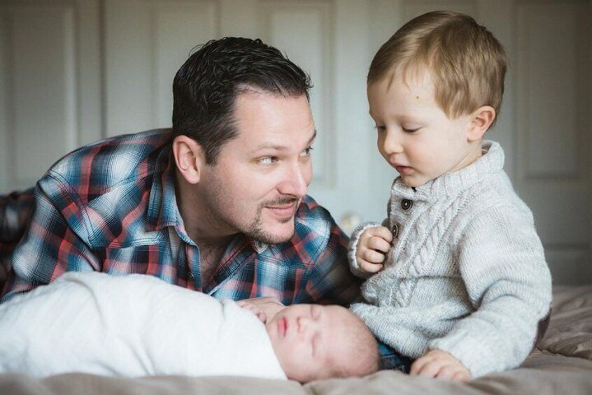New baby! Lifestyle family photos
