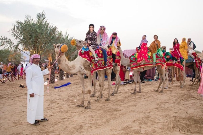 Arabian Overnight Safari With Camel Ride, Dune Bashing & BBQ