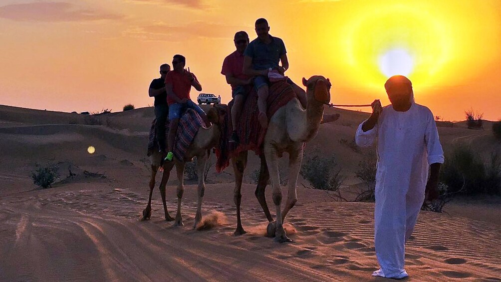 Arabian Overnight Safari With Camel Ride, Dune Bashing & BBQ