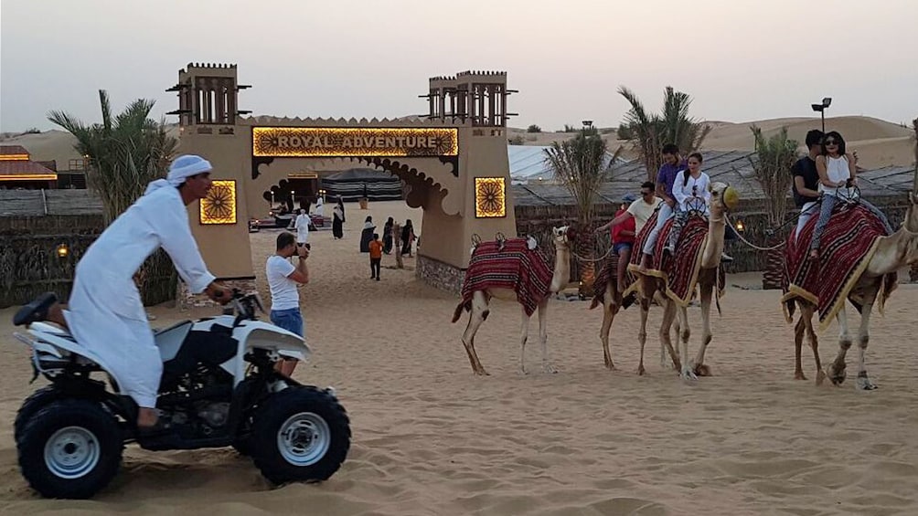 Evening Desert Safari with Quad Bikes Experience