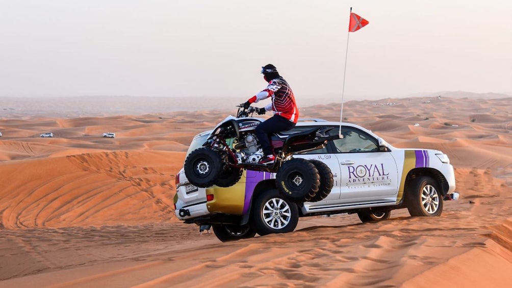 Evening Desert Safari with Quad Bikes Experience