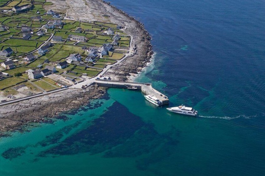 Return ferry ticket - Rossaveal to Inishmore Aran Island. 40 min