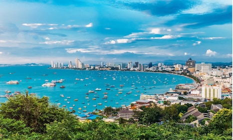 Plage de Pattaya et île de Corail (Koh Larn) depuis Bangkok