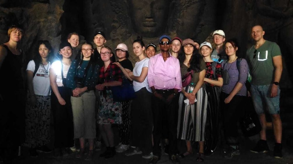 Show item 1 of 6. Elephanta Cave Tour with Local Family Lunch