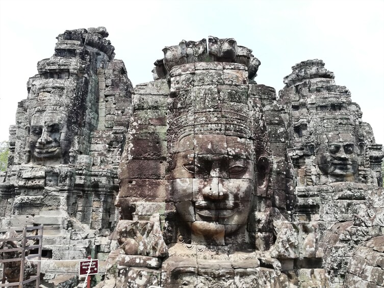 Sunrise at Angkor Wat, Bayon and Ta Prohm Temple Share Tour