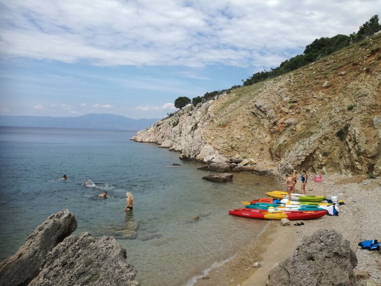 Krk bridge sea kayaking tour