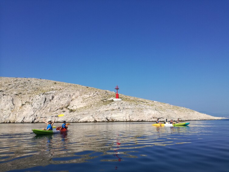 Krk bridge sea kayaking tour