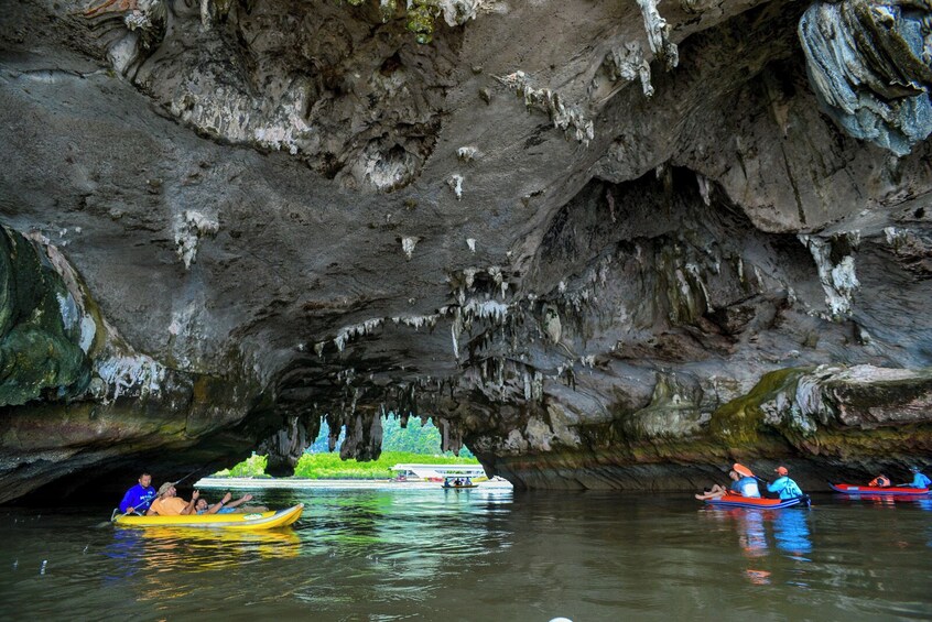 Phuket to James Bond Island(Sea Canoeing) By Longtail Boat