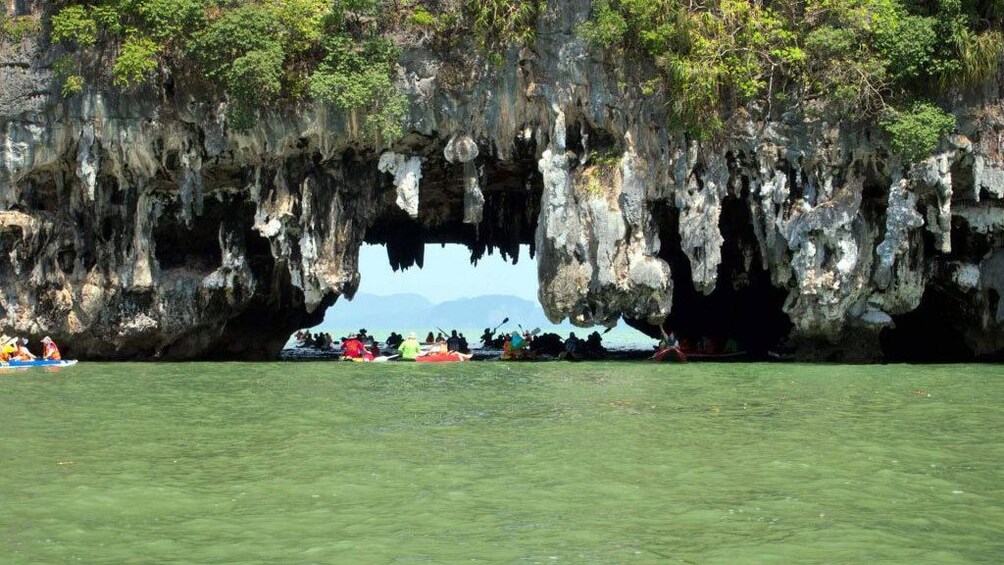 Phuket to James Bond Island(Sea Canoeing) By Longtail Boat