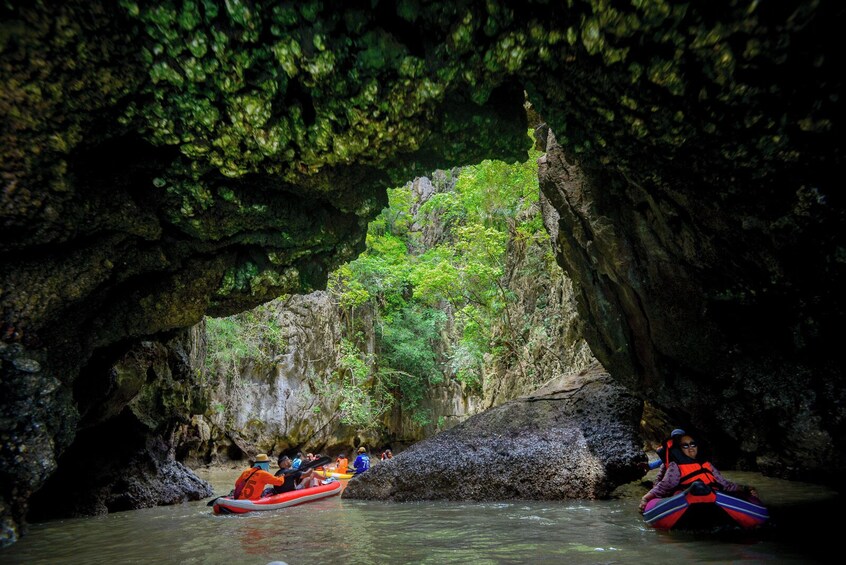 Phuket to James Bond Island(Sea Canoeing) By Longtail Boat